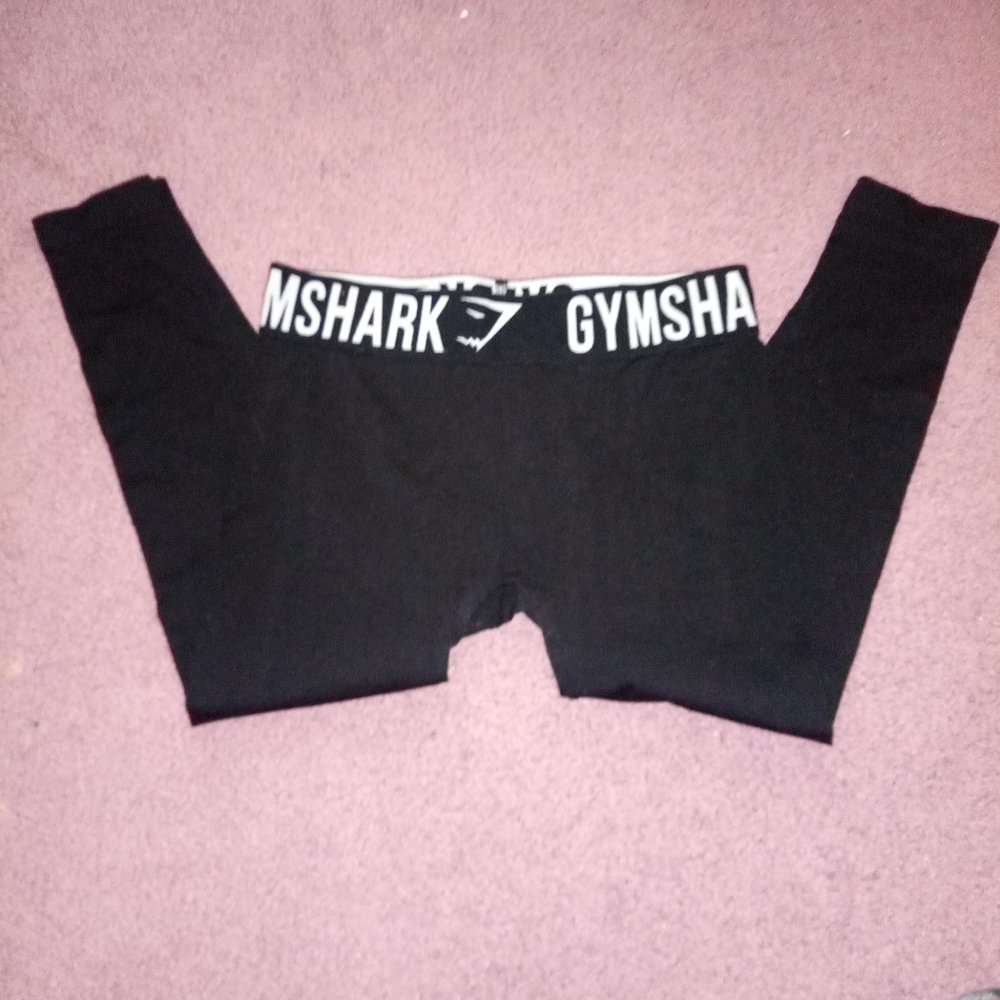 Gymshark Black and White Fit leggings